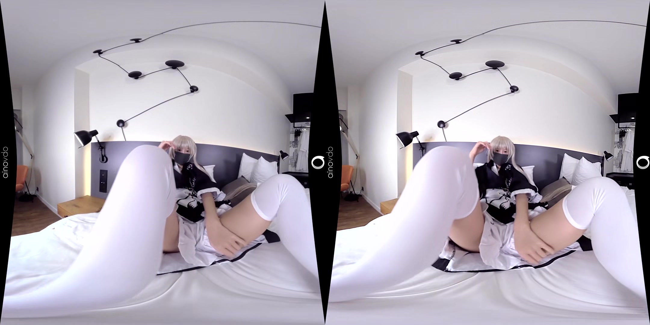 Erika - Cosplay Footfetish 2 - Asian Schoolgirl Upskirt Socks Foot Fetish