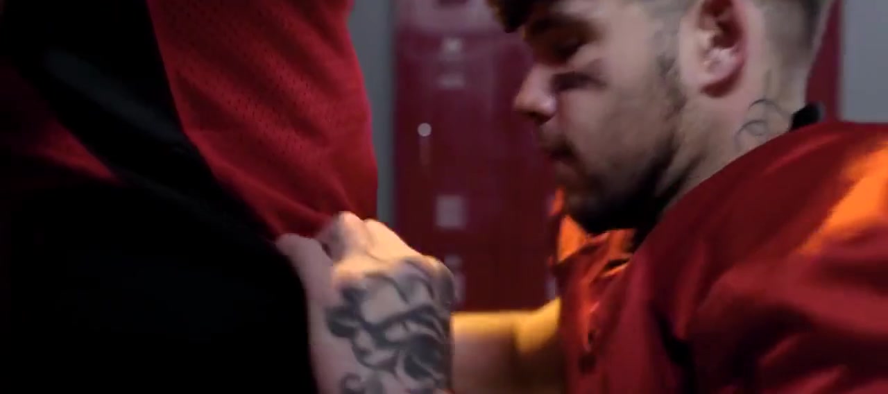 Joseph Castlian And Adrian Hart In Alpha Male Testosterone Rising In The Locker Room 6 Min