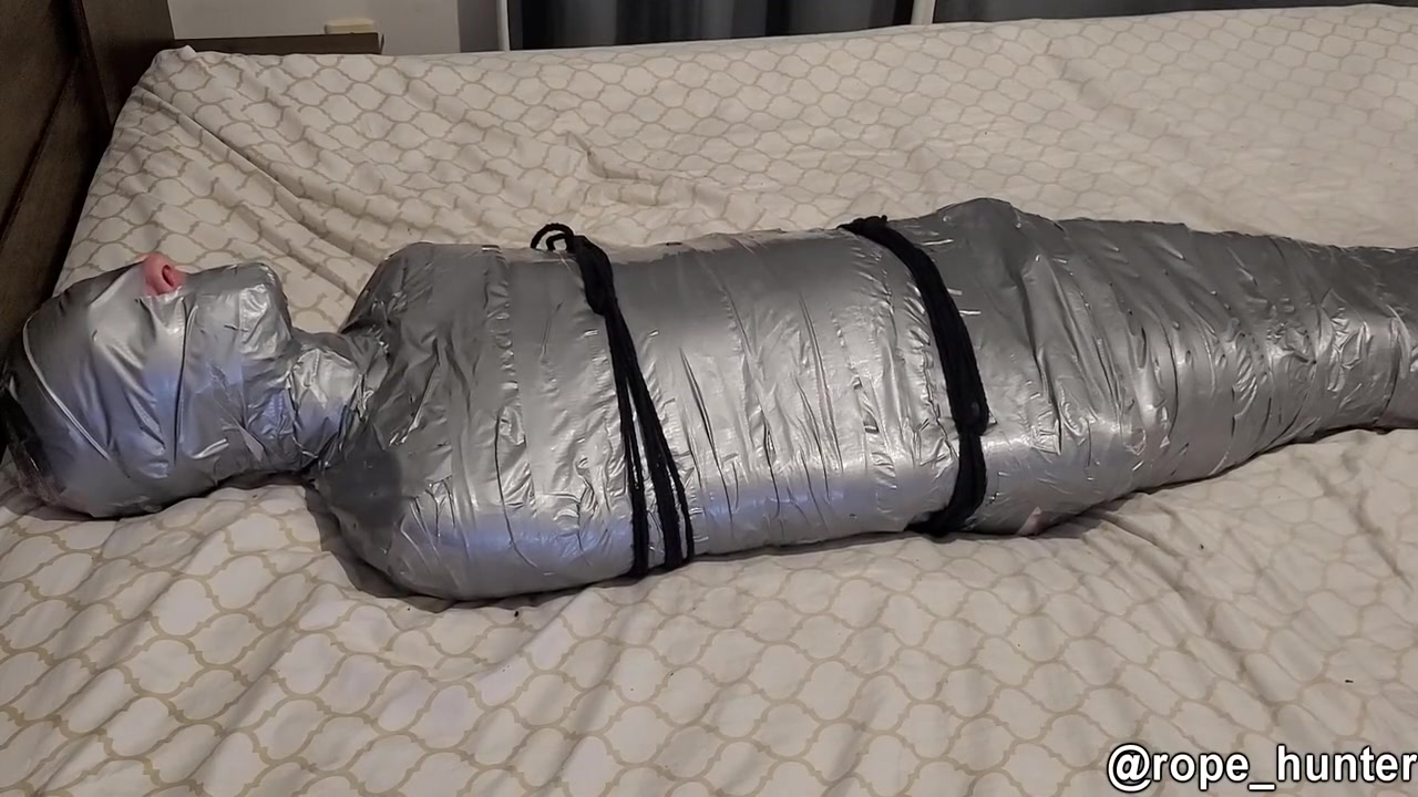 Mummified Slave Boy Just Existing And Struggling For 20 Minutes