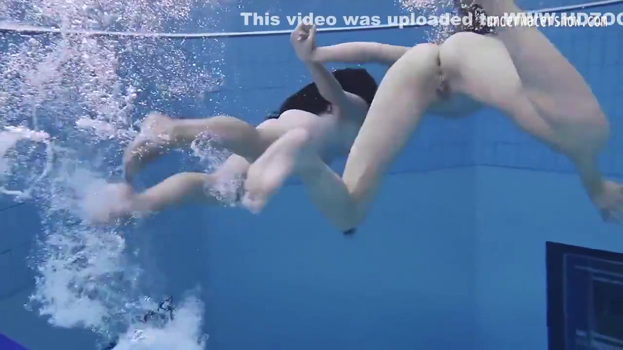 Lesbian Babes In The Pool And Redhead On Tenerife