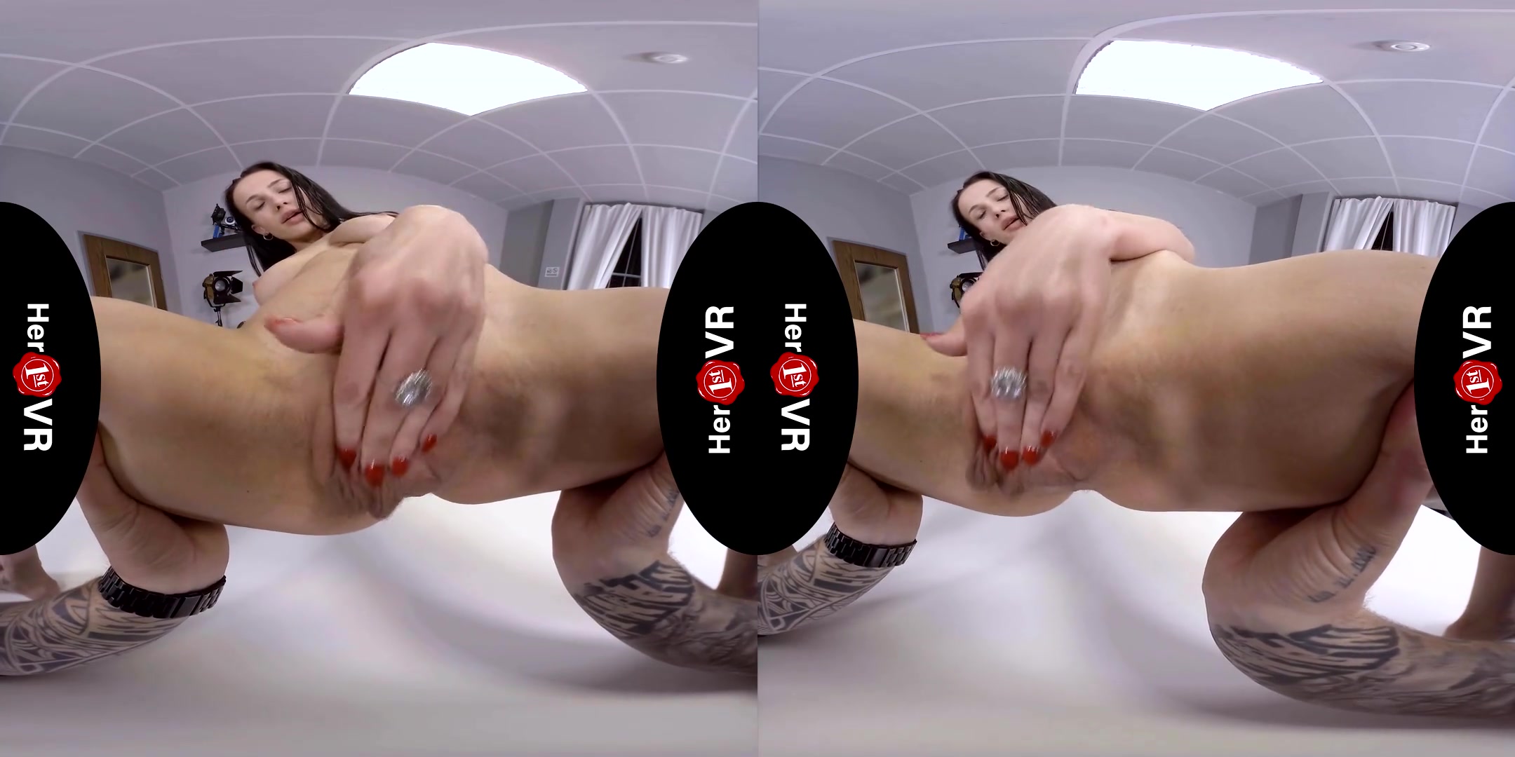 Nicole Love - VR Casting; Amateur Brunette First Timer POV