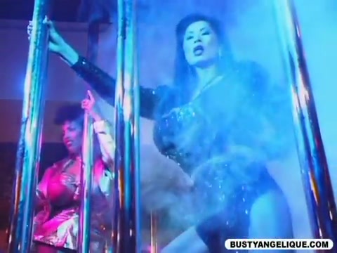 Angelique and Minka On Stage In London - BigBoobBundle