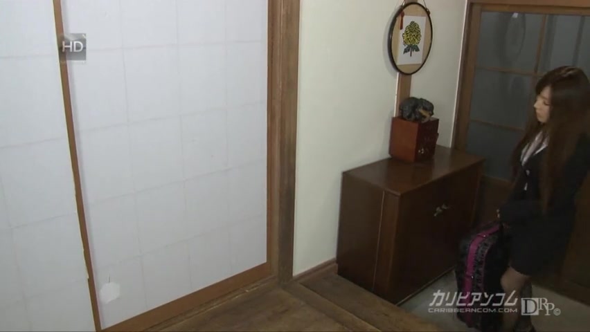 Hitomi Tsukishiro Be performed a middle tool by a Step father-in-law - Caribbeancom