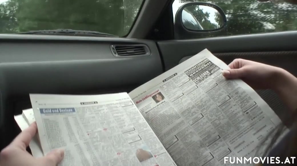 German teen 18+ Fucked on Public Road