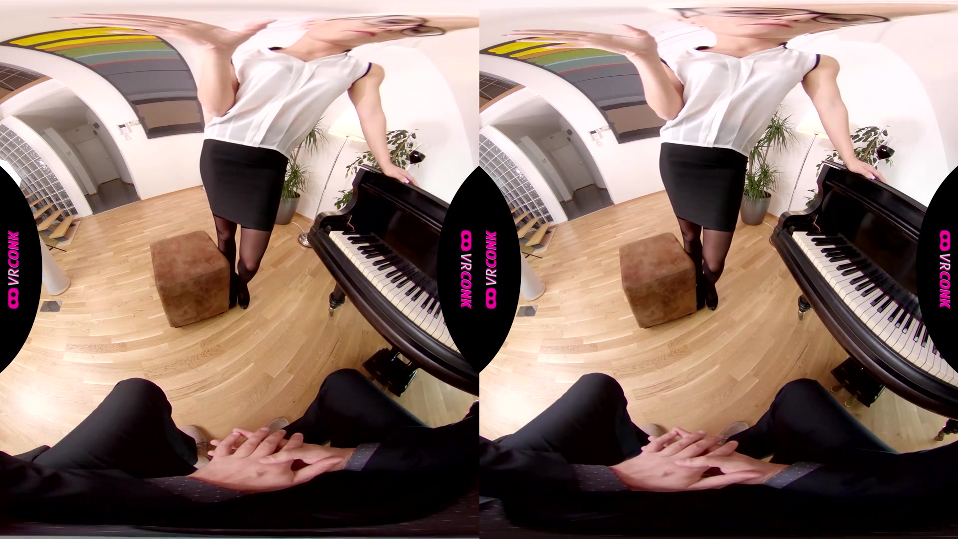 Blanche Bradburry in Remember That Piano - VRConk