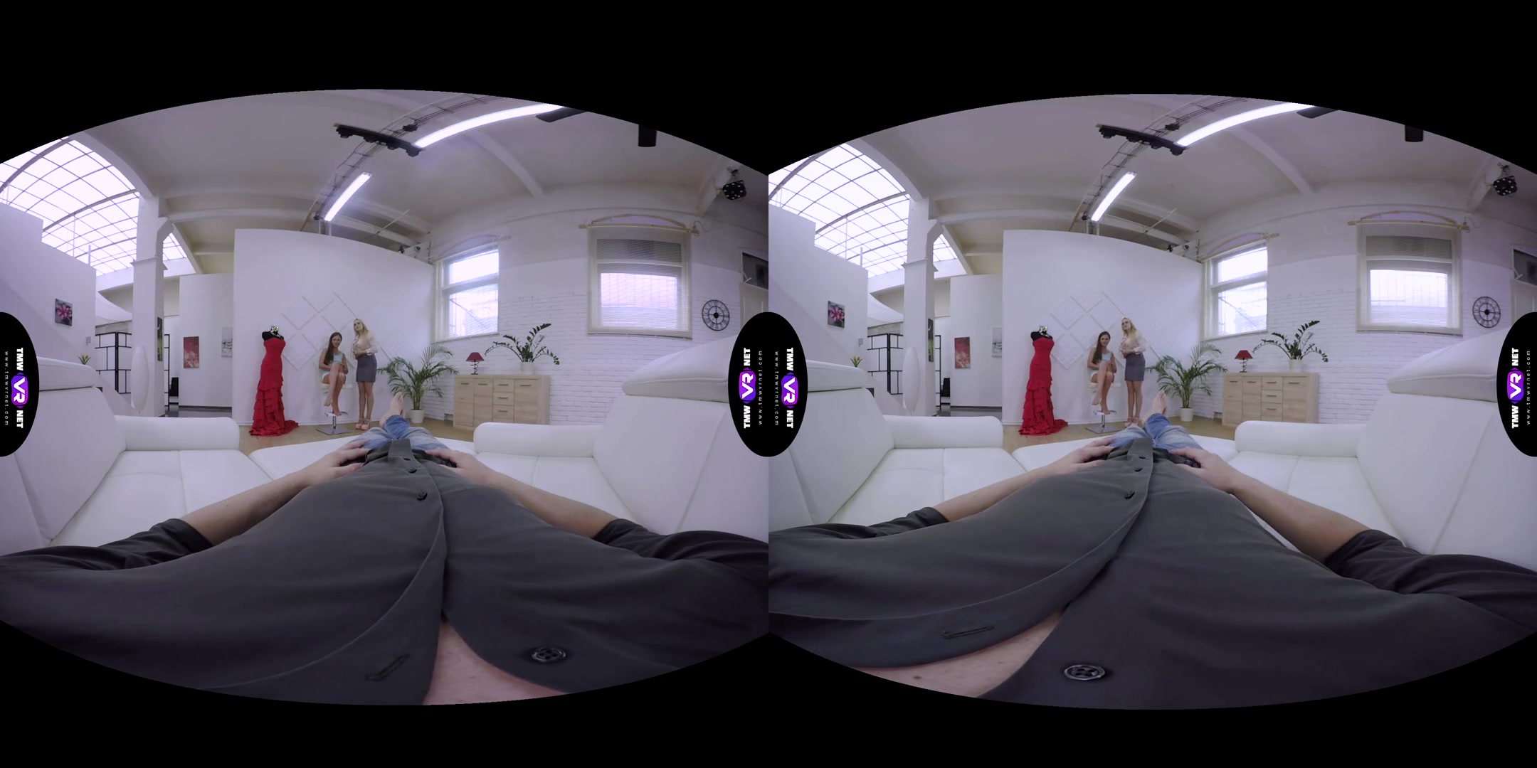 Tina Kay & Angel Wicky in VR Threesome That Can Make Any Cock Harder - TmwVRNet