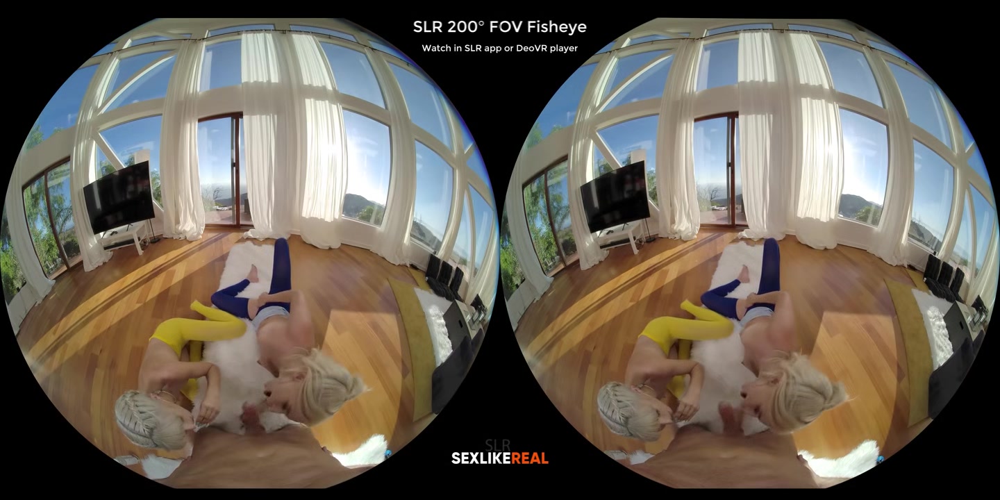 Balls Licking Threesome VR Compilation - MannyS