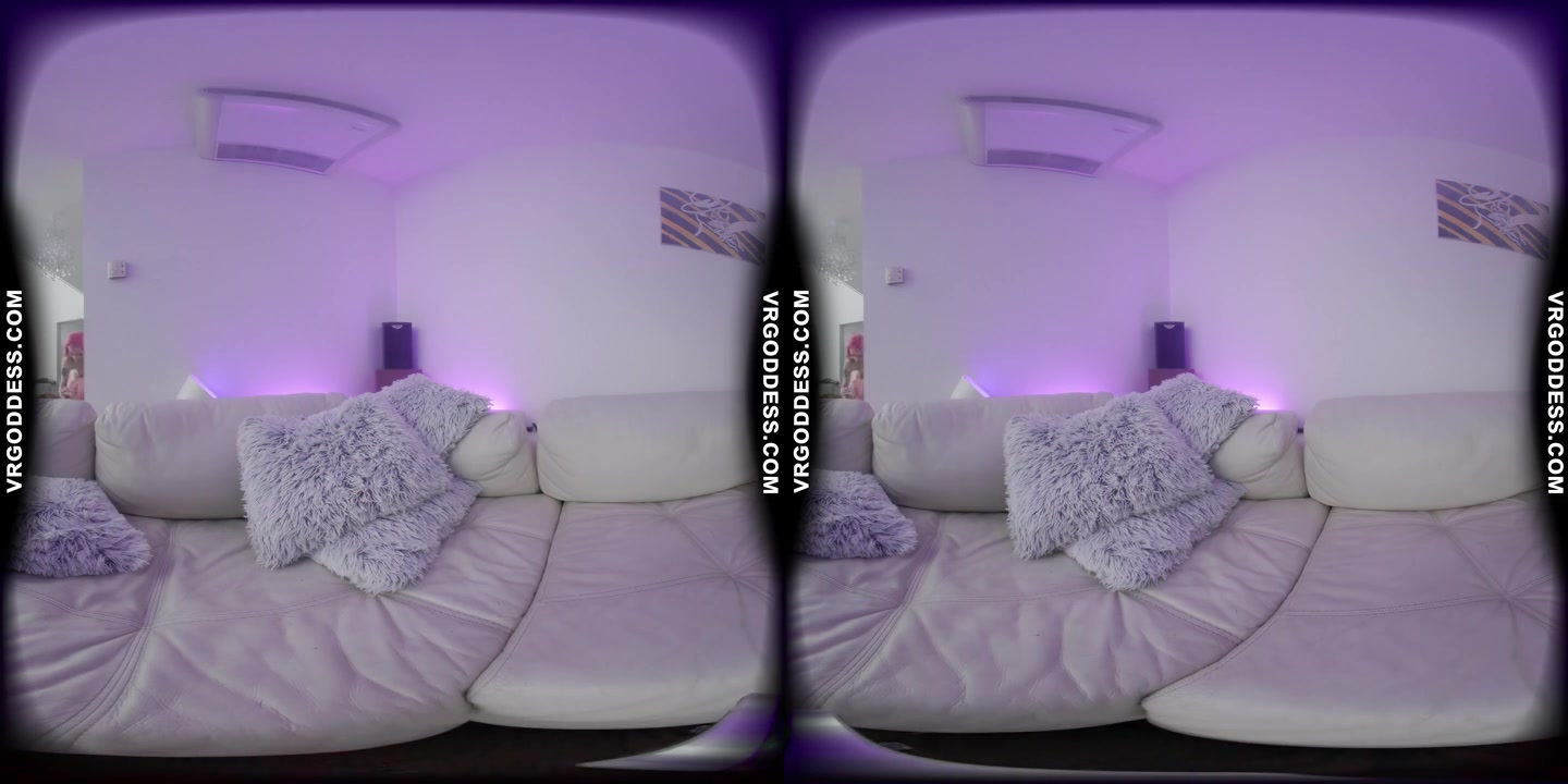 Lily Angelic Masturbating On The Couch