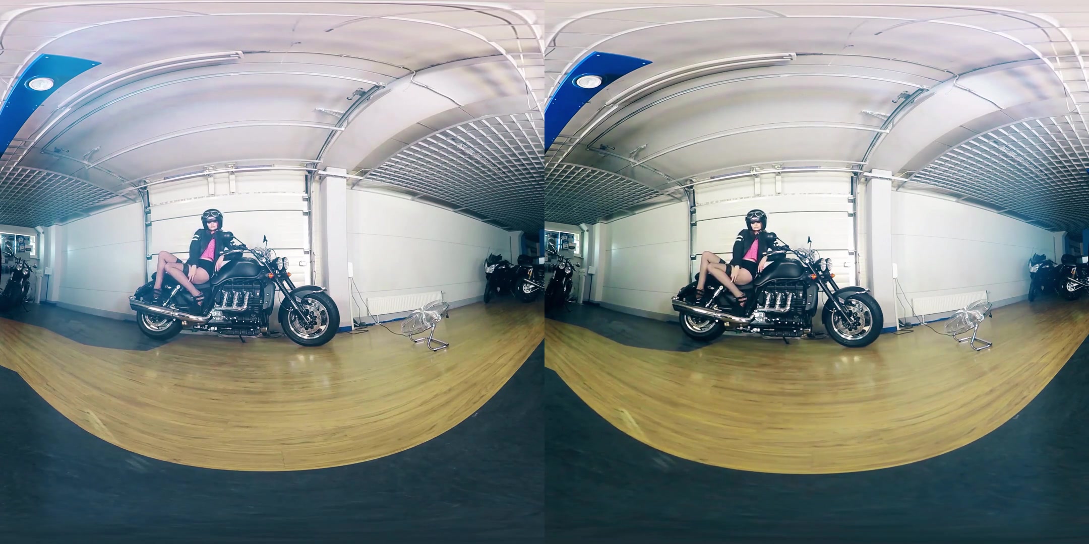 Klara in Redhead Gets Turned on by Her Motorcycle - BravoModelsMedia