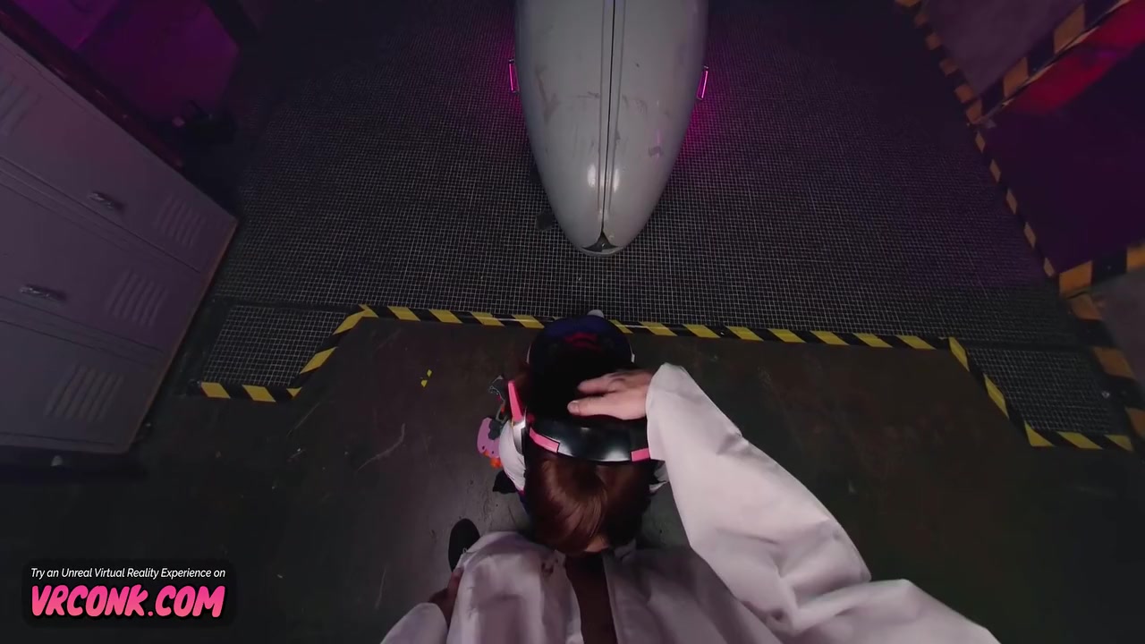 Kimmy Kimm, Vr Conk And D Va - Sucking Cock For Big Buff Overwatch Cosplay Vr Porn 6 Min