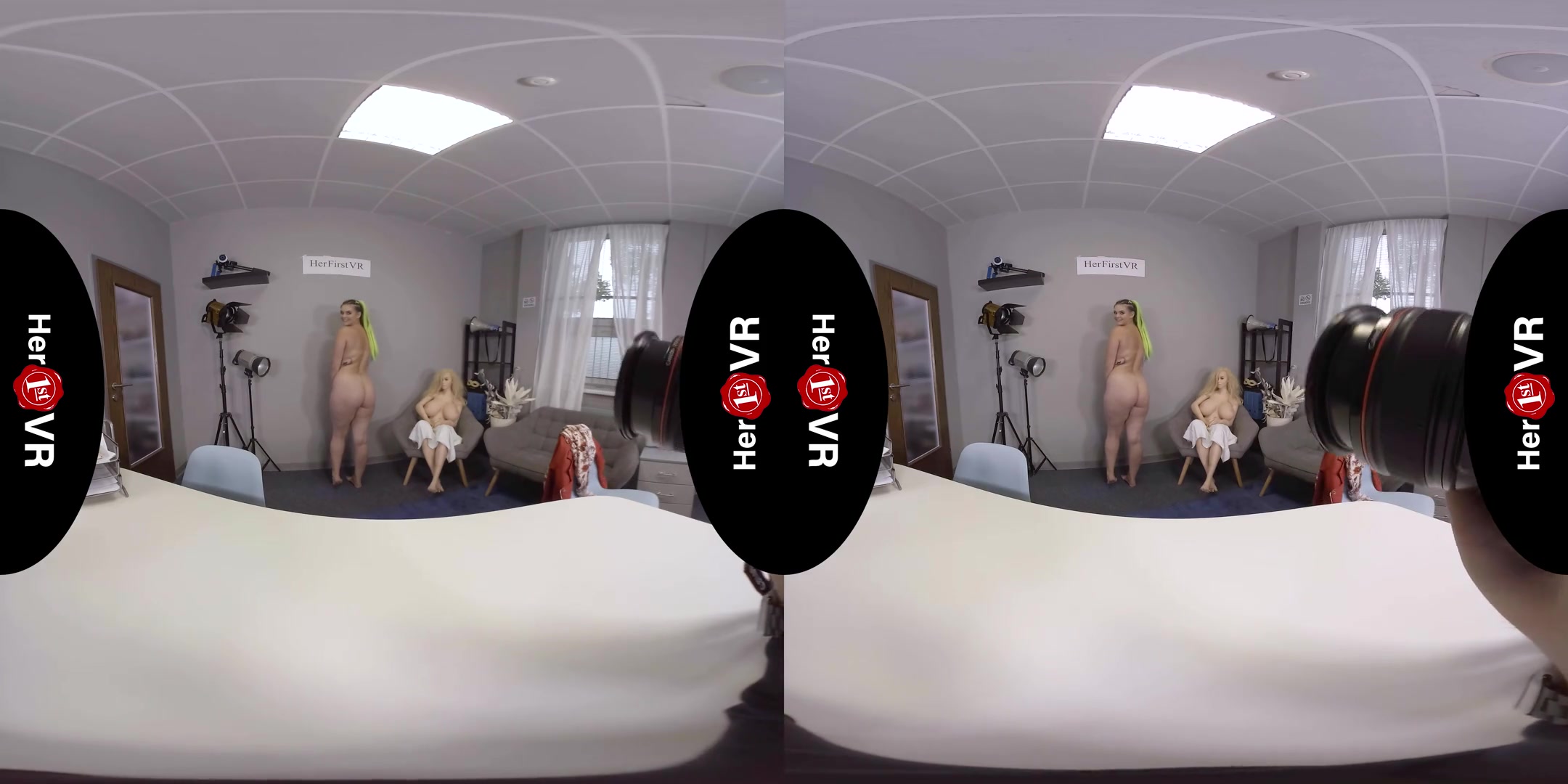 Katka - VR Casting; Big Tits Chubby Amateur - SexLikeReal