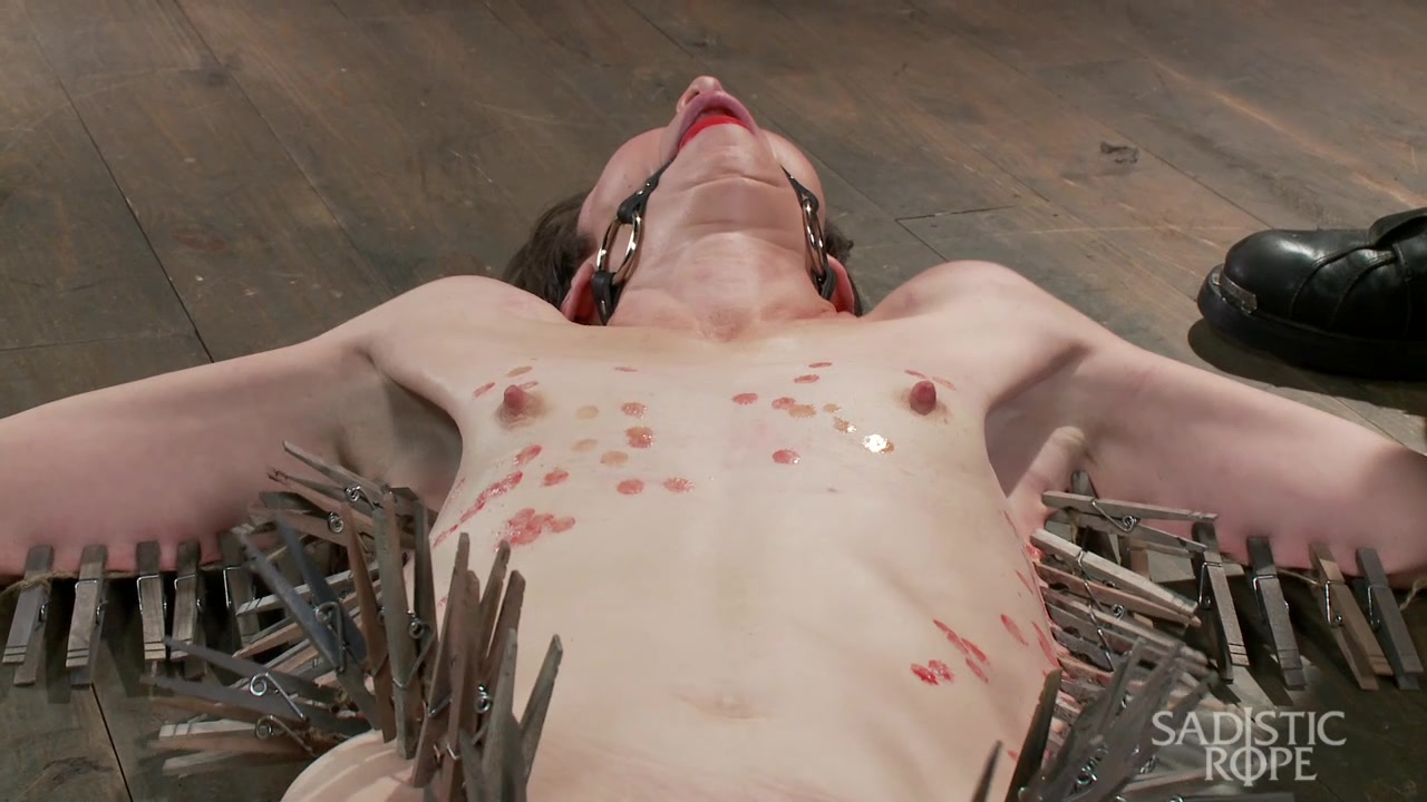 Newbie gets the full treatment Extreme bondage and torment
