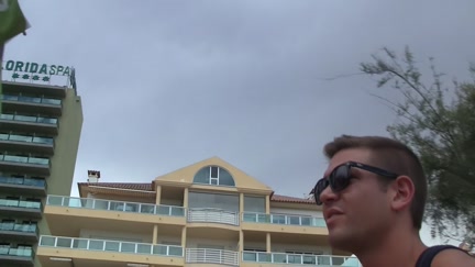 Spanish pickup ended ardent sex