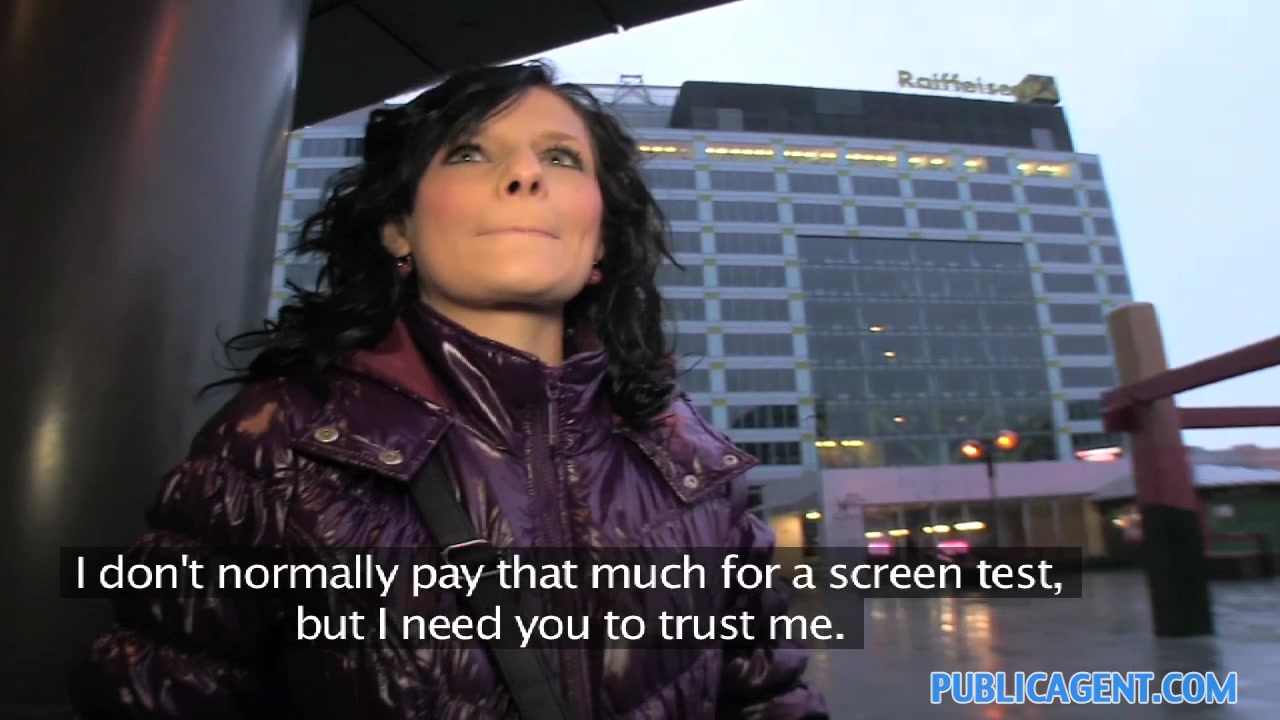PublicAgent: Lenka Take Cash for a Ride in her Pussy