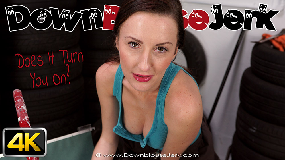 Sophia Smith in Does It Turn You On? - DownblouseJerk