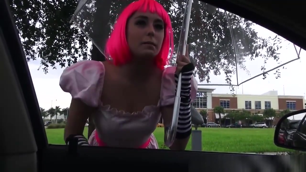 Stranded Redhead Sucks Before Getting Fucked