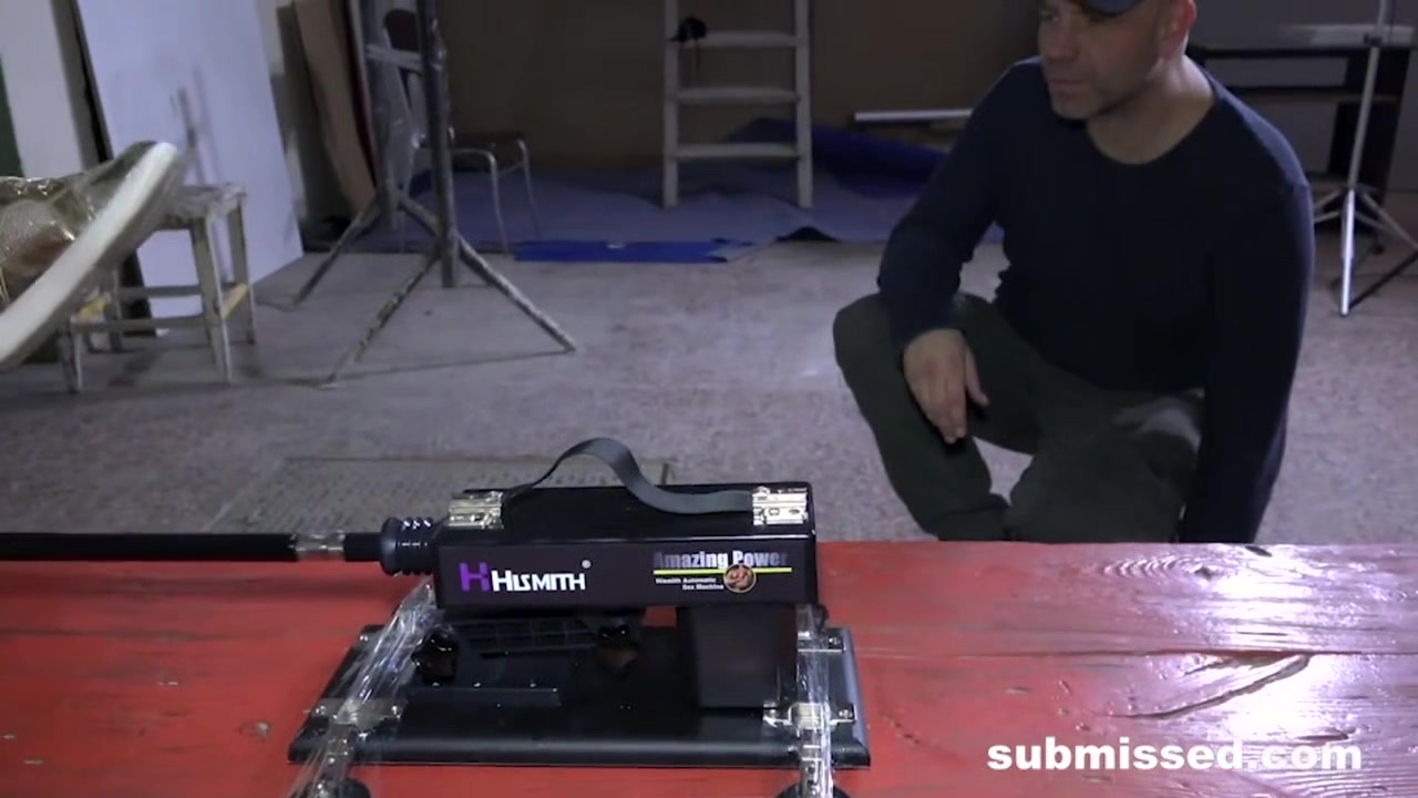 Barbara Struggling with a Fuck Machine - Submissed