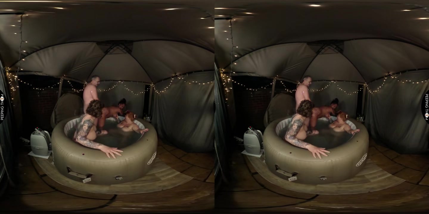 Hot Tub Party At Thoms House - PeepingThom