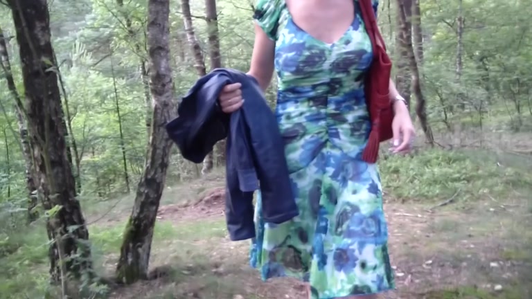 Me and my gf receive big O from the excited fuck in the wood