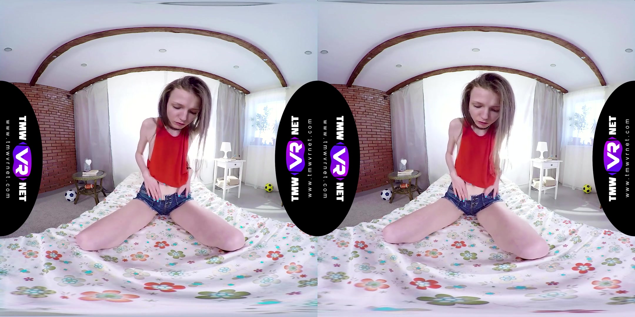 Nelya Jorden in Masturbation Fantasy in a Girl's Dorm - TmwVRNet