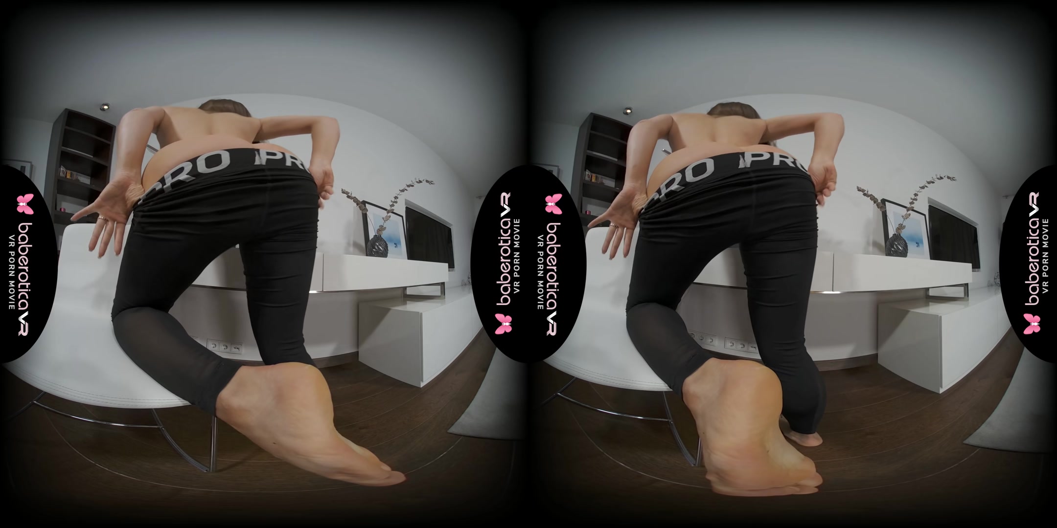 Miledy Spreads Her Legs and Shoves a Dildo Up Her Hot Wet Pussy in VR - BaberoticaVR