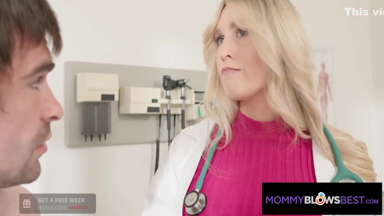 My Big Titted Blonde Milf Doctor Sucked My Cock