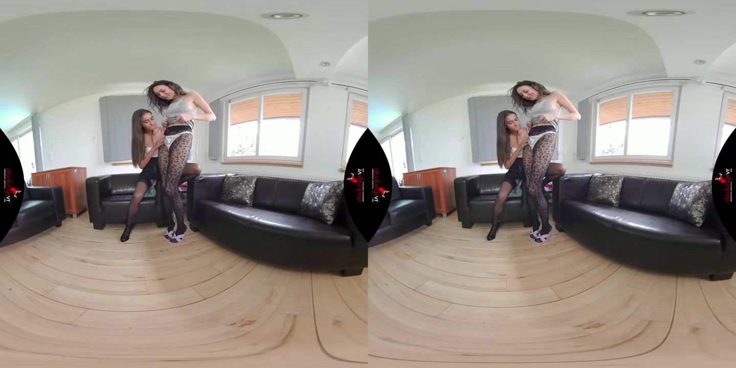 Playful Teenager in Stockings - StockingsVR
