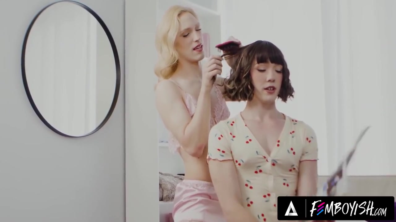 Troy River, Seb Leblan And Ezrah Mahomes In Femboy Cuties Caught Roommate Watching Them