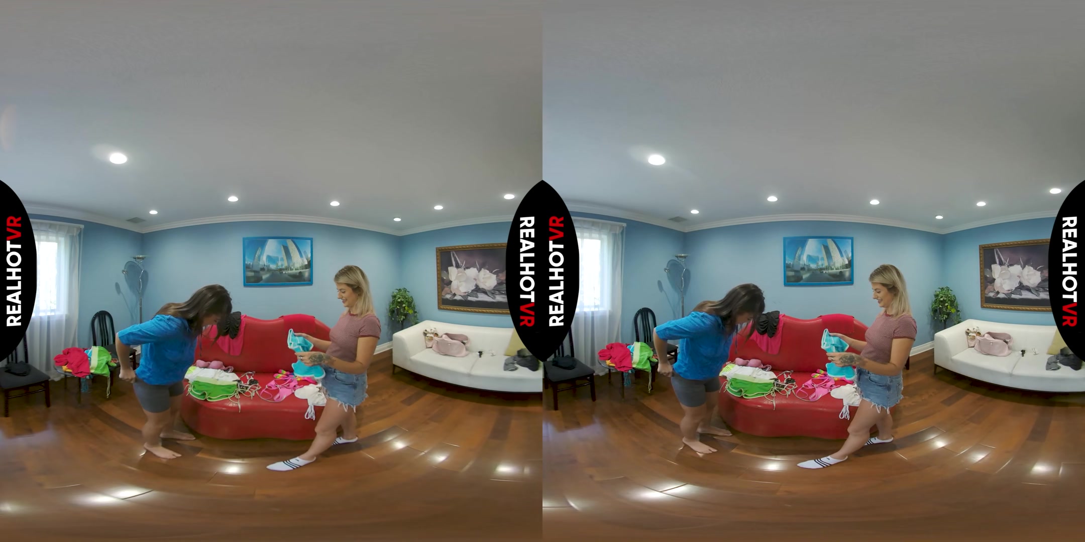 Behind The Scenes With Kylie Rocket & Harmony Rivers - RealHotVR