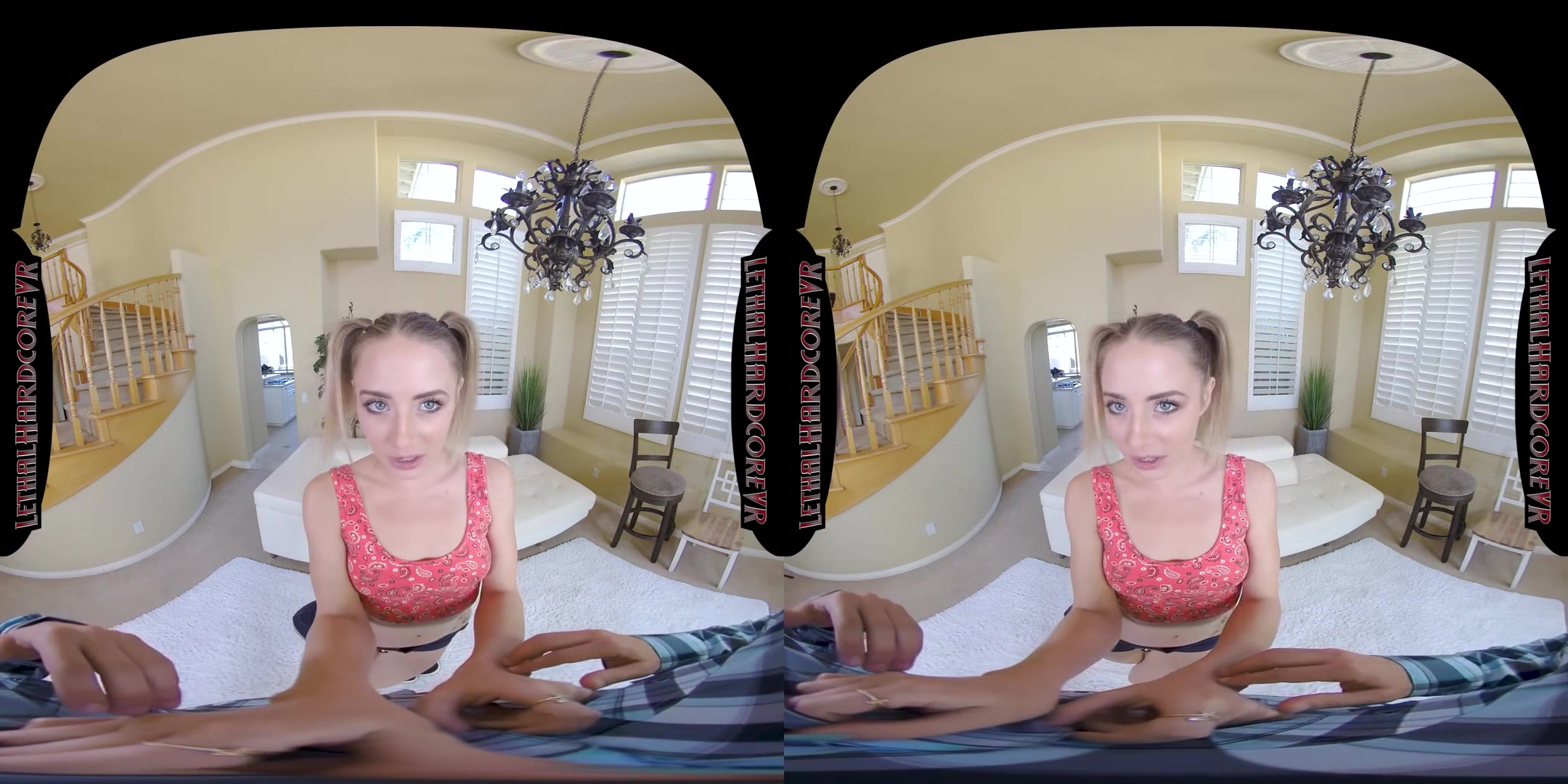 Kyler Quinn's Kink To Be Creampied By Her Stepdaddy - Horny Blonde Teen Taboo VR Porn