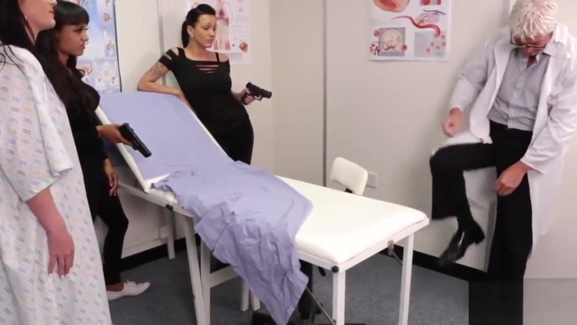 Gun brit domina cumshot