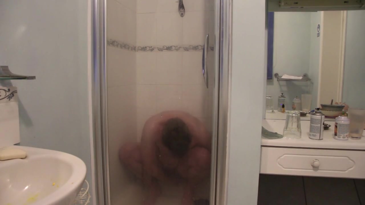 Having A Shower