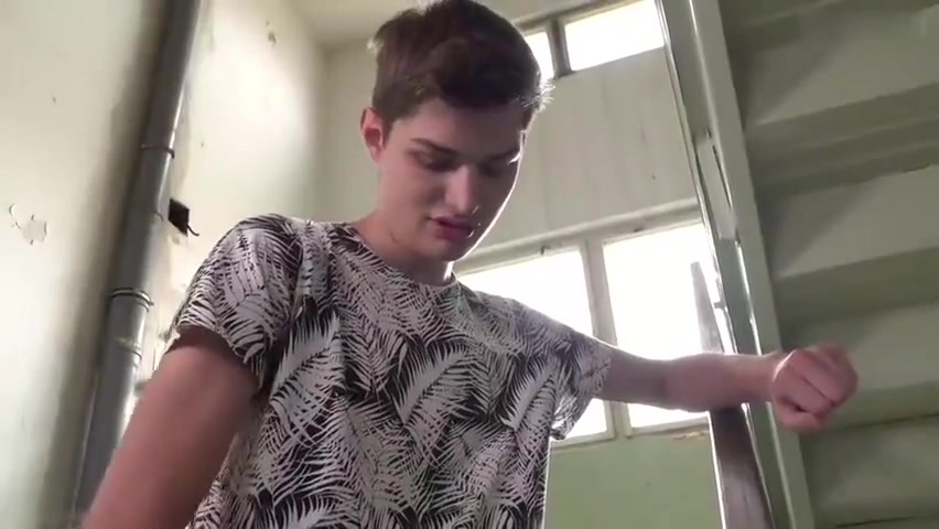 Stairwell Bareback Boys Tube
