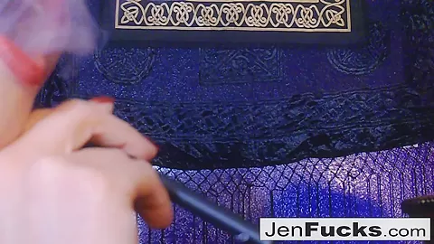 Jen Hexxx Ariella Ferrera in Home Movie With Big Titty Beauties Vaping And Sucking Dick - JenHexxx