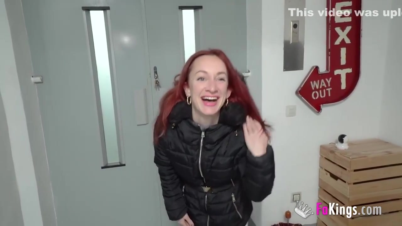 Redhead Slut Gets Wrecked At Her First Porn Scene. She Wanted That Way!!!!