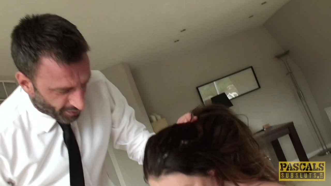 Bigtitted british sub pounded hard and rough