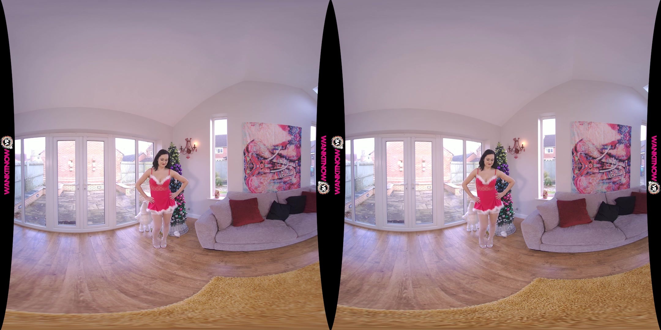 Christmas Cock featuring Bonnie - WankitNowVR