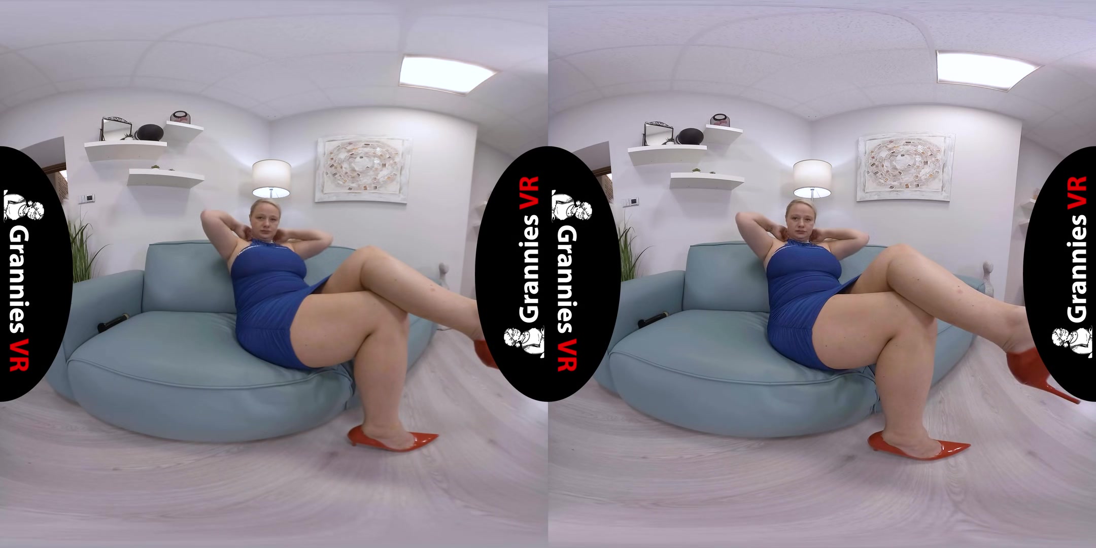 Lady Pinkdot; Big Tits GILF with Shaved Pussy - SexLikeReal