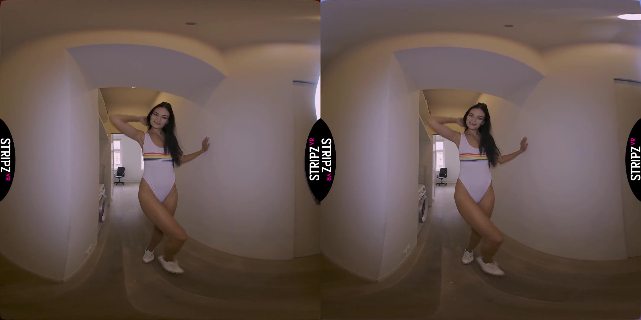 Lovers Love - Cute Babe Solo Striptease and Masturbation