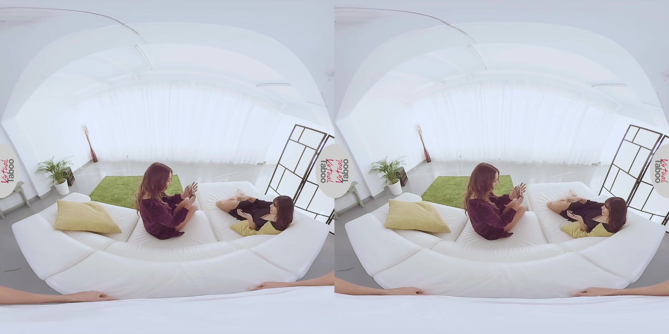 Taylor Sands VR Porn: You Don't Need That Dating App, Sis! - VirtualTaboo