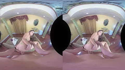 VRHUSH Naughty Pamela Morrison riding a cock