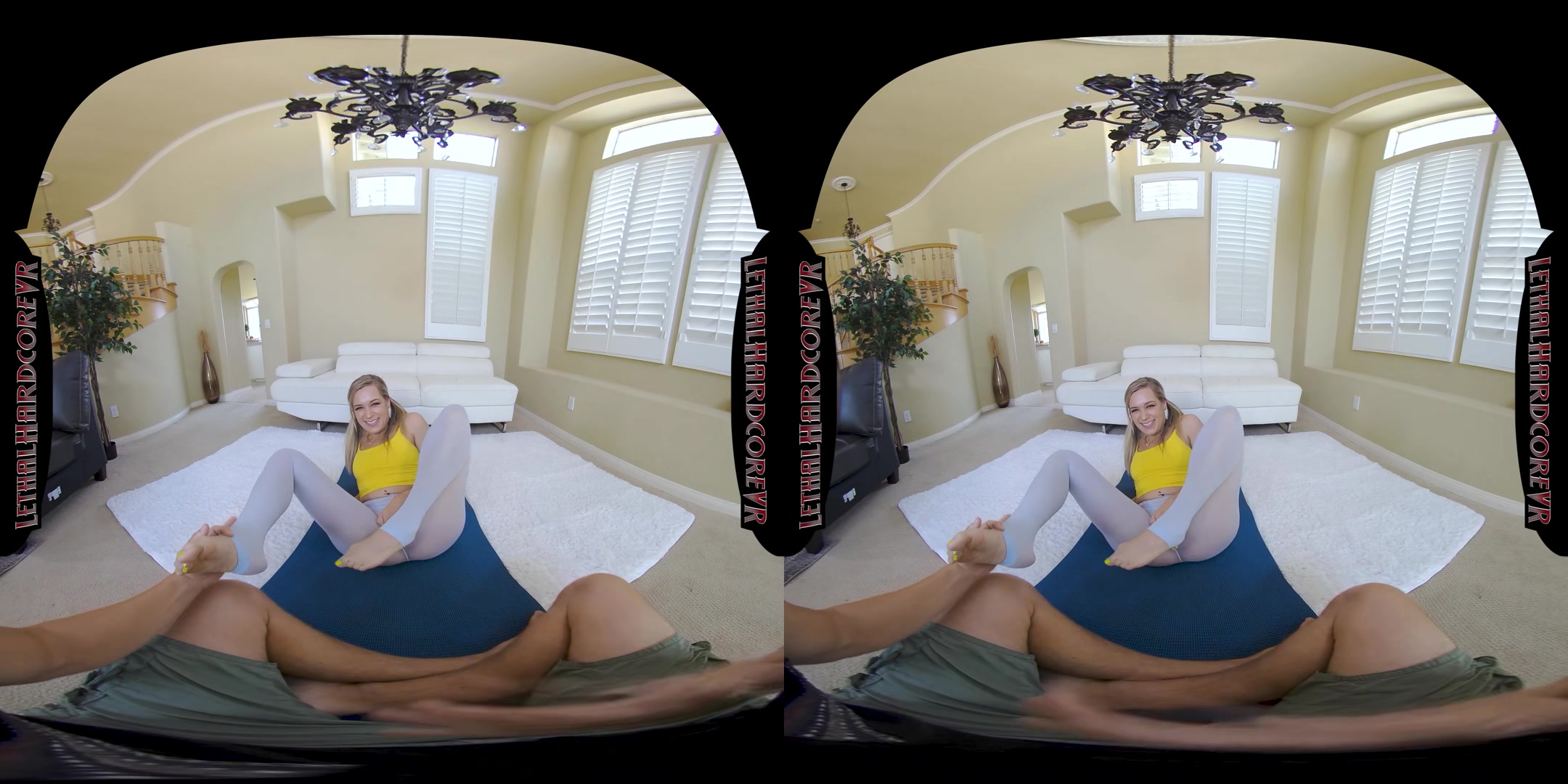 Rory Wants To Be Stretched By Her Trainer - LethalHardcoreVR