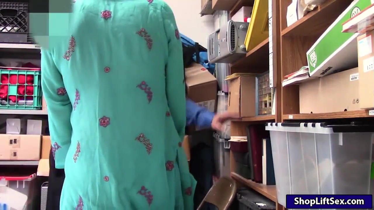 Arab teen 18+ Shoplifter Sucks Off And Banged By Officer