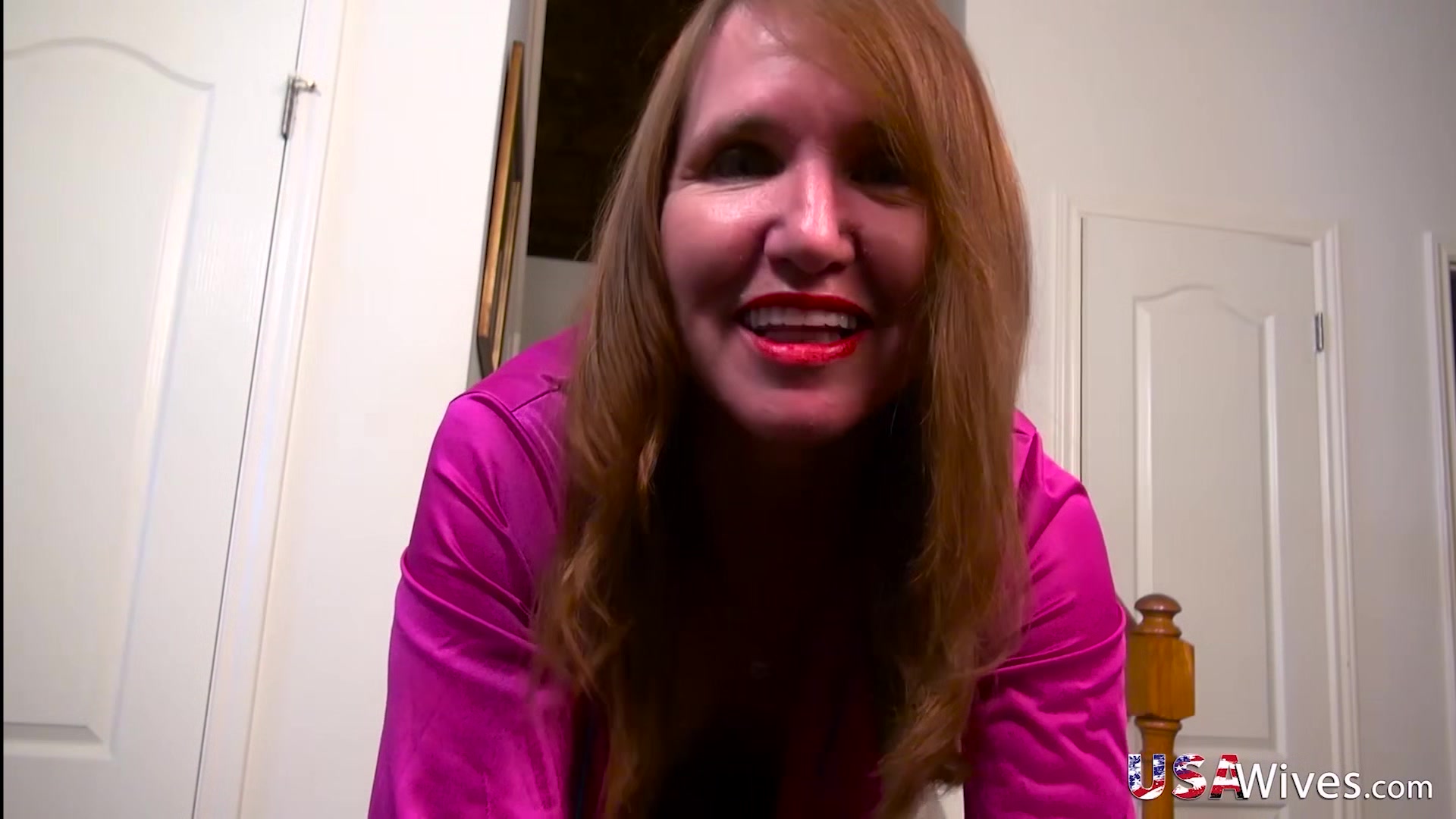 USAWIVES Horny Grandma Solos Compilation of Striptease and Toyfuck