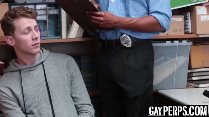 Twink Barebacked By Bbc For Stealing Condoms With Curly Hair