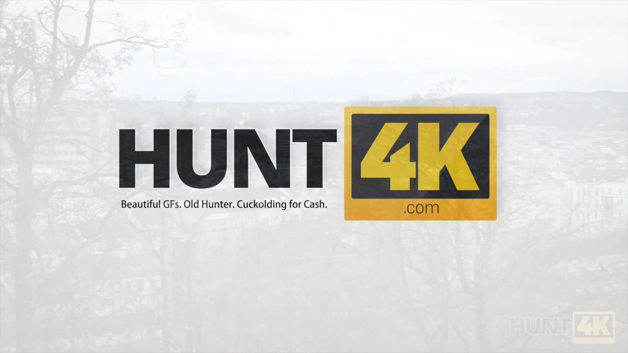 HUNT4K. Red girl likes sex for money in front of her bf