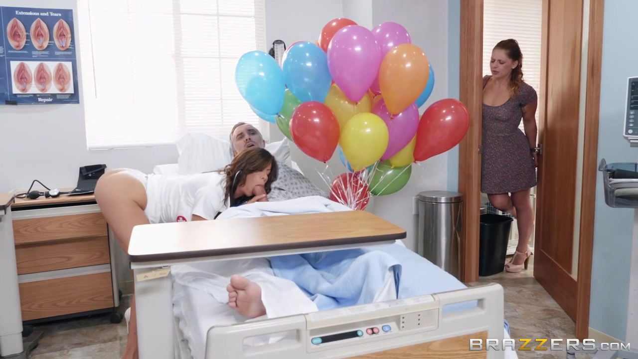 Hot Nurse With Big Natural Tits Craves A Big Dick And She Gets It - Keiran Lee And Alexis Fawx