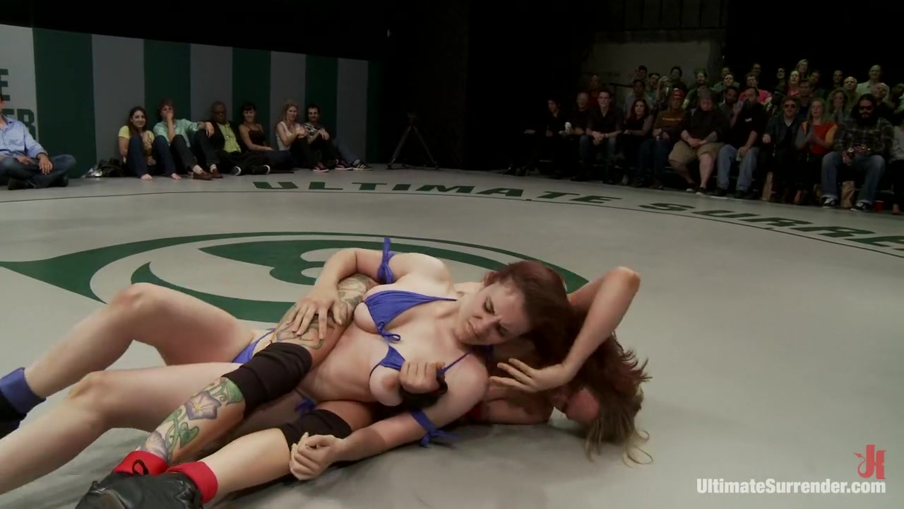 RD 1: Team Blue VS. Team Red! unscripted tag team wrestling! Sexual wrestling at it's best
