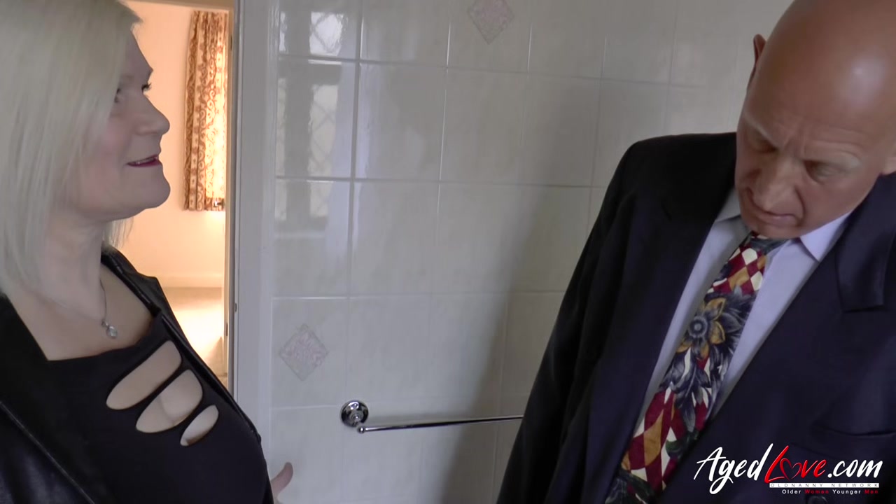 AgedLovE Lacey Starr Fucked Hard with Sales Agent