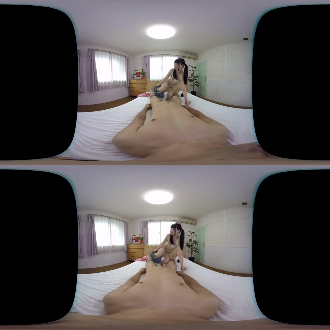 Ayuna Nijikoi - Gazing at the Virtual Blowjob - WOW!